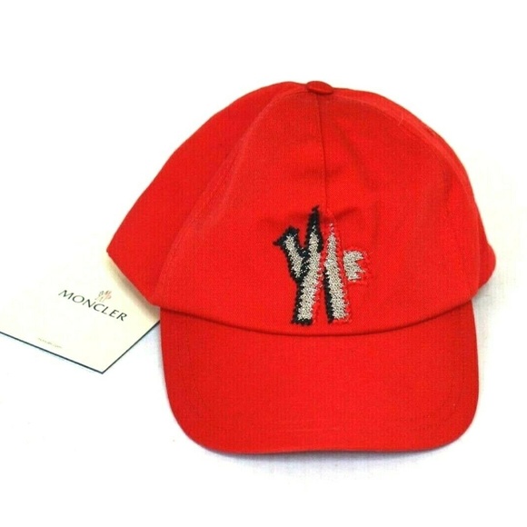 moncler hat red